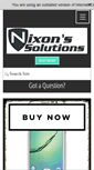 Mobile Screenshot of nixonsolutions.com